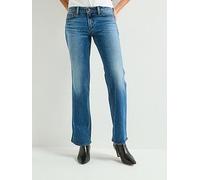 Levi's Superlow Bootcut Jeans, Navy, Size 29, Inside Leg 30, Women Navy
