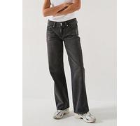 Levi's Superlow Jeans, Black, Size 30, Inside Leg 30, Women Black