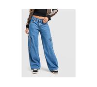 LEVI'S Superlow Loose Cargo Jeans - Blue - Womens 27