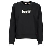 Levis Sweatshirt GRAPHIC STANDARD CREW in Black EU XS