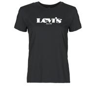 Levi's Women's The Perfect Tee- Modern Vintage Logo T-Shirt, Modern Vintage - Caviar, XXS