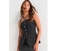Levi's Tailored Bustier, Black, Size M, Women Black