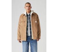 Levi's Telegraph Overshirt Tiger's Eye size XS | Light Jackets Outlet | Men XS