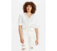Levi's Women's New Classic Fit Bw Shirt Shirt, Bright White, L