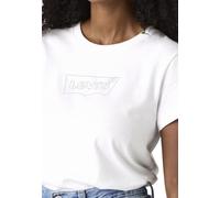 Levi's Women's The Perfect Tee T-Shirt, Batwing Iridescent R, L