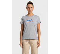 Levi's The Perfect Tee Blue Skies Postcard size M | Shirts Outlet | Women | Blue M