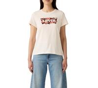 Levi's The Perfect Tee Gab Rose Bw Fill Egret G, Gab Rose Bw Fill Egr, XS