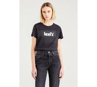 Levi's WoMens T-Shirt In Black Cotton - Size X-Small
