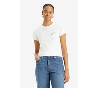 Levi's Women's The Perfect Tee- Chest Graphic Logo T-Shirt, Waves Ashore Bw Fill, XS