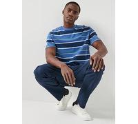 Levi's Tonal Logo Red Tab Textured Vintage Fit T-Shirt, Navy, Size M, Men Navy