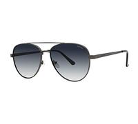 Levi's Unisex Adult Lev220u Sunglasses, Dark Ruthenium/Gray Shaded