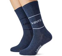 Levi's Unisex Logo Sport Short sock, denim, 11-Sep UK