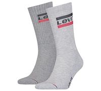 Levi's CREW SOCK, Grey Combo, 43/46 (pack of 2)