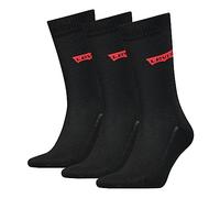 Levi's CLSSC Sock, Black, 39/42 (Pack of 3)