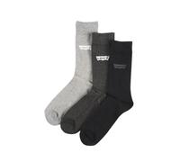 Levi's Unisex Recycled Cotton Regular Sock, grey combo, 43/46