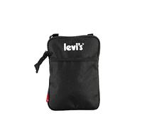Levi's Unisex's Mini Crossbody Ov Poster Logo Bag, Regular Black