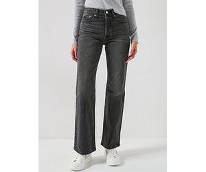 Levi's Wedgie Boot, Black, Size 29, Inside Leg 30, Women Black