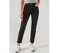 Levi's Wedgie Slim Jeans, Black, Size 30, Inside Leg 32, Women Black