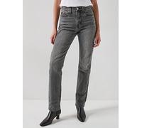 Levi's Wedgie Slim Jeans, Black, Size 32, Inside Leg 32, Women Black
