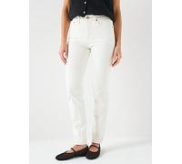 Levi's Wedgie Slim, White, Size 31, Inside Leg 30, Women White