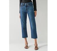 Levi's Wedgie Straight Jeans, Blue, Size 28, Inside Leg 30, Women Blue