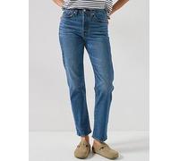 Levi's Wedgie Straight Jeans, Blue, Size 31, Inside Leg 30, Women Blue