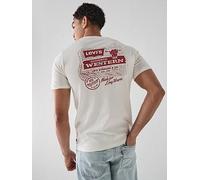 Levi's Western Back Graphic T-Shirt, White, Size Xl, Men White