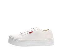 Levi's Women’s 230704-1733 Tijuana Trainers, White (B White 50), 7.5 UK