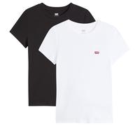 Levi's Women's 2pack Essential Ss Tee T-Shirt (Pack of 2)