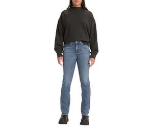Levi's Women's 314 Shaping Straight Jeans, Lapis Gem, 32W / 32L