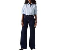 Levi's Women's 318 Shaping Wide Leg Jeans, Darkest Sky, 32W x 32L