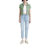 Levi's Women's 501 Crop Jeans, Cheer Camp, 27W / 28L