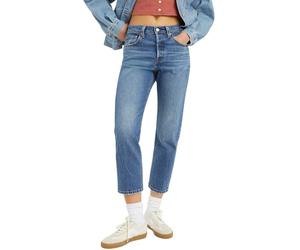 Levi's Women's 501 Crop Jeans, Erin Can't Wait Stretch, 26W / 30L