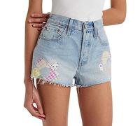 Levi's Women's 501 Original Denim Shorts, Fresh as a Daisy Short, 26W