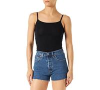 Levi's Women's 501 Original Short Salsa Halfway Jeans, 501 Original Salsa Halfway Short, 18
