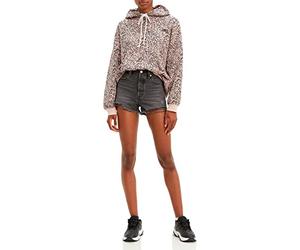 Levi's Women's 501 Original Shorts Denim Shorts Eat Your Words (Black) 32