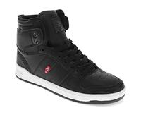 Levi's Womens 521 BB Hi Perf UL Fashion Hightop Sneaker Shoe, Black, 4.5 UK