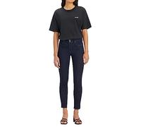 Levi's Women's 711 Double Button Jeans, Blue Wave Rinse, 29W / 32L