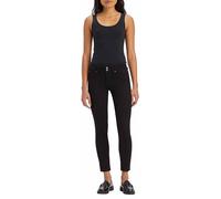 Levi's Women's 711 Double Button Jeans, Night Is Black, 29W / 28L