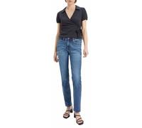 Levi's Women's 712 Slim Fit Jeans, Blue Wave Mid, 32W / 32L