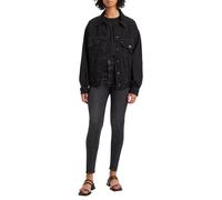 Levi's Women's 720 High Rise Super Skinny Jeans, Black Mustang, 24W / 30L