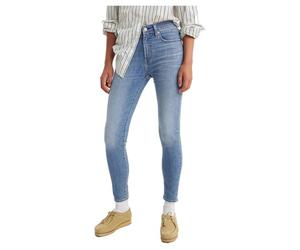 Levi's Women's 721 HIGH Rise Skinny Dark Indigo-Worn in, Cool I Am in Paradis, 24W x 28L