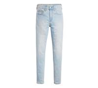 Levis Women's 721 Leather Patch High Rise Skinny Jeans - Light Blue - 27XS - Light Blue - 76% Cotton/23% Polyester/1% Lycra