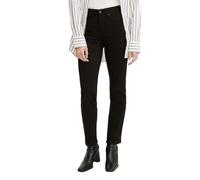 Levis Women's 724 High Rise Slim Jeans - Black - Black - 27R