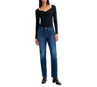 Levi's Women's 724 High Rise Straight Jeans, Cool I Am in Paradise, 31W x 32L