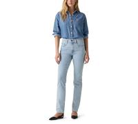 Levi's Women's 724 High Rise Straight Jeans Siren Singer Blue 25 30