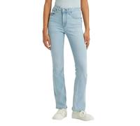 Levis Womens 725 Heritage Bootcut Jeans - Light Blue - 32R - Light Blue - 60% Cotton/23% Viscose/16% Polyester/1% Elastane