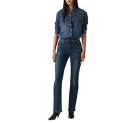 Levi's Women's 725 High Rise Bootcut MED Indigo-Worn in, Miles Apart, 30W x 30L