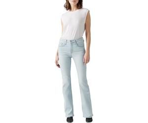Levi's Women's 726 High Rise Flare Jeans, Flip Through, 30W x 30L