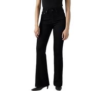Levi's Women's 726 High Rise Flare Jeans, Midnight Gauze, 30W x 32L